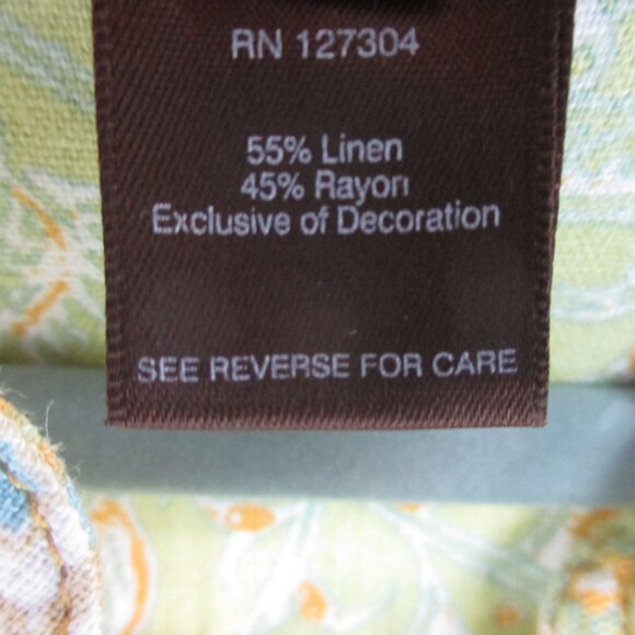 Multiples Jacket 3X Cottagecore Boho Cotton Linen Blend Summer Casual - Picture 7 of 8